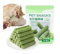 Cat Teeth Cleaning - Grass for Cats | Natural Cat Chew Toys, Catnip Toys, Indoor Kitten Sticks, Catnip Toy Sticks, Vari