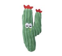 Cat Teether Toy, Catnip Toys, 8.27x2.76x0.79 Inches Soothing Chewable Design Plush Cactus Doll, Stuffed Texture, Soft Toy, Ideal for Calming, Exercise, Mental Stimulation