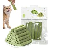 Cat Teething Grass Sticks - Herbals Bite Stick, Tasty Feline Dentals Treat | Teeth Cleaning Chewing Toy, Healthy Orals Care Supplement, Plants Based Crunchy Snack Stick for Kitten and Home Grooming