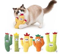 Cat Teething Toys Interactive Cute Stuffed Animals
