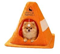 Cat Tent - Non-Slip Pet Nest With Detachable Inner Padding, Semi-Enclosed Pet Sleeping Shelter, Small Dogs Monitoring Bed | Dog Cave House For Small Medium Large Kitten Porch Balcony Garden Yard