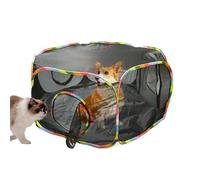 Cat Tent Outdoor, Pet Enclosure Mesh Cage, Spacious Animal Playground, Secure, Kennel, Breathable, Design, Outdoor Use, Breathable, 12.6x13.39x3.15