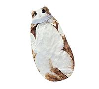 Cat-Themed Envelope Sleeping Bag For Adults, 68.89x31.49x1.97 Inch Extra-Large Plush Design With Soft Flannel Lining, Cute Cat Print Warm Blanket For Camping Home Travel, 500g, Style A/B/C