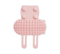 Cat Tickle Brush - Comfortable Pet Tickling Brush for Cats | Corner Scratcher with Elastic Band | Cat Back Scratcher Brush for Cats | Ideal for Crawls, Table Legs & Cat Trees