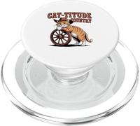Cat-Titude Country PopSockets PopGrip for MagSafe