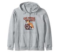Cat-Titude Country Zip Hoodie
