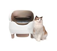 Cat Toilet, Automatic Self Cleaning Cat Litter Box With APP Control, Large Waste Bin, Open-Top, Toilet Bedpans For Multiple Cats,for Multiple Cats