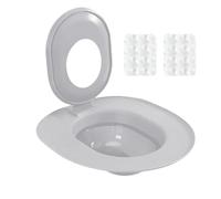Cat Toilet Learning Kit - Removable urinal sedesik | Toilet trainer with litter box | for indoor use, home, apartment, bathroom, basement, pet shop
