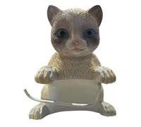 Cat Toilet Paper Holder, Cute Cat Paper Towel Holder, Creative Cats Animal Tissue Toilet Papers Roll Holders for Bathroom, Wall Mounted Funny Kitten Papers Roll Towel Stand Rack, for Home Decor