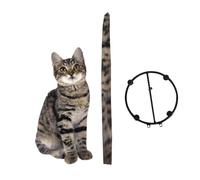 Cat Toilet Paper Stand - Professional Premium Standing Toilet Paper Roll Holder Cat Sculpture Design, Space Saving Storage Rack Vertical Decoration for Dorm Apartment Hotel Space Center Badka