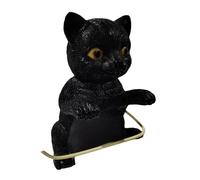 Cat Toilet Roll Holder, Cat Toilet Roll Holder Wall Mounted, Tissue Dispenser Bathroom, Resin Kitten Statue Tissue Paper, For Dorm Home RV Restroom Travel Kitchen