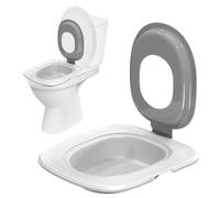 Cat Toilet Seat 5th Generation | Eco-Friendly Potty Training System - Reusable Litter Tray Trainer, Removable Toilet Tray with Step Guide, Hygienic Toilet