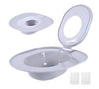 Cat Toilet Seat, Cat Potty Training Kit - Reusable Portable Urinal Kittens | Easy to Clean, Ideal for Travel, Home, Motorhome, Camper, Cats, Hygienic Training and Comfort