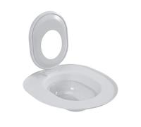 Cat Toilet Seat Training Kit, Cat Toilet Traiining System, Kitten Potty Teaching Seat, Reusable Thrainer, Trainig Seat Tool, Box for Pet Cleaning, Leakproof Non-Stick Anti-Tipping Set (Grey)