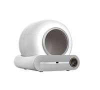 Cat Toilet, Self Cleaning Cat Litter Box Automatic Trash Bag & Mat Smart Toilet App Control,for Multiple Cats