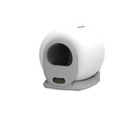 Cat Toilet, Smart Self Cleaning Cat Litter Box with APP Control Automatic Toilet with Tray and Trash Bag System for Home and Travel Use,for Multiple Cats