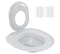 Cat Toilet Trainer Kit, Reusable Removable Plastic Cat Toilet Seat with Suction Cups Secure Potty for Home Pet Shop Potty Training Kit Litter Box Training for Cats