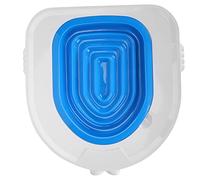 Cat Toilet Trainer Pet Toilet Seat Training Tool 5PCS ABS Cat Litter Tray Mat for Small Medium Large Cats Training to Use Human Bathroom