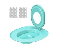 Cat Toilet Trainer, Potty Teaching Seat, 39 x 36.5 cm, Anti-Tipping Training Kit, PP Sturdy Potty, Lightweight Insert for Home, Apartment, Bathroom, Indoor Cats