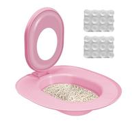Cat Toilet Training Set - Alternative to Litter Box Pet Bath Kit Adjustable Seat Insert Ring Learning Program gr