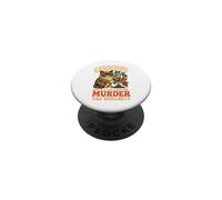 Cat Tomato Gardener Funny Vegetable Gardening PopSockets Adhesive PopGrip