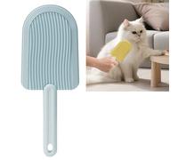 Cat Tongue Brush,Cats Tongue Comb,Cat Grooming Bru-sh,Cat Ton-gue Licking Hair Co-mb,C-at Grooming Br-ush for Long or Short Haired Cats,Cat Comb for Pets Removing Loose Fur,Soft Cat Brush(Blue)