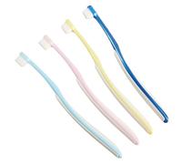 Cat Tooth Brush - 4X Cat Toothbrush,Wide Head Soft Bristles Teeth Brushing Kit Pet Oral Care Supply for Cleaning Home Travel