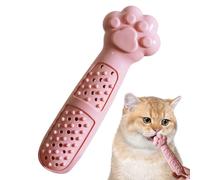 Cat Tooth Cleaning Toys | Rubber Interactive Pet Chew Toy Catnip Toys,Bite Resistant, Cat Care, Pet Supplies for Teeth Cleaning & Massage, Entertainment