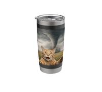 Cat Tornado Selfie Meteorologist Stainless Steel Insulated Tumbler