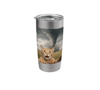 Cat Tornado Selfie Meteorologist Stainless Steel Insulated Tumbler