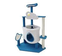 cat tower, Large Cat Climbing Frame Fat Nest Tree Integrated Sisal Scratching Column Villa Jumping Platform ，pet supplies