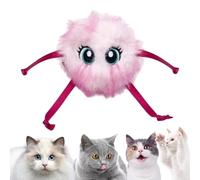 Cat Toy Ball Bird Sound Plush Touch-activated