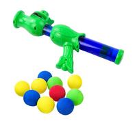 Cat Toy Ball - Launch Ball Interactive Toy | Cat Fetch Toys For Indoor Pet, Fun Kitten Playing Ball Toy With 10x Soft Balls, Cat Training Launch Ball Toy, Exercise Interactive Toy For Home Living Room
