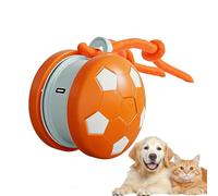Cat Toy Balls | Interactive Rolling Ball - Automatic Rechargeable Cat Toy with Lanyard - Indoor Game Exercise Enrichment Simulation Hunting Entertainment For Cats