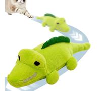 Cat Toy Car - Rechargeable Moving Teaser, Interactive Pet Toy, Alligator