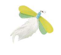 Cat Toy - Cat Teaser, Cat Toy in Dragonfly Shape, Kitten Stick Toy, Interactive Kitten Wand Pet Accessories for Training and Playing by Cat