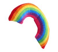 Cat Toy - Cute Rainbow Catnip Cat Cushion, Interactive Cat Toy with Catnip for Cats and Kittens Indoors, Promotes the Movement of Kittens
