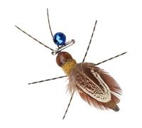 Cat Toy Feather Replacement | Interactive Feather Toy for Cats | Kitten Playing Tool for Chewing Exercise, Firefly Shape Pet Training Supplies
