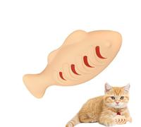 Cat Toy Fish - Silicone Fish Toy | Dog Pepper Toy Bite Proof | Realistic Silicone Dog Puck Toy | Interactive Cat Nutrition Enhancing Toy | Flexible Pet Supplies | Cat Toys for Cats and Kittens