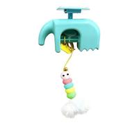 Cat Toy for the Door - Interactive Game with 3-Speed Swing Mode | Automatic Lifting, Self-Playing Cat Toy | Kitten Door Toy for Mental Stimulation, Exercise, Boredom