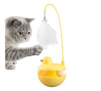 Cat Toy | Interactive Cat Toys for Indoor,Detachable Feather Lightweight Resin Duck Shape Fun Stick for Kitten Play Indoor Outdoor Birthday Easter
