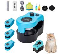 Cat Toy, Interactive Cat Treadmill with Remote Control, Automatic Feather Toys, Adjustable Speed for Multiple Cats to Play