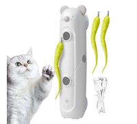 Cat Toy Interactive - Smart Motion Sensor Kitten Suction Cup Toy, Indoor Cat Exercise Supplies | For Wall Door Floor Playtime Training Routine Daily Fun Living Room Boredom Relief