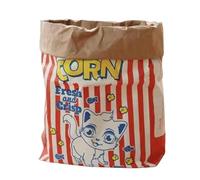 Cat Toy | Large Puffed Rice Kraft Paper Bag Creative Cat Hiding Inside Bag | Fun Cat Enrichment Toys, Cat Toys for Bored Indoor Adult Cats