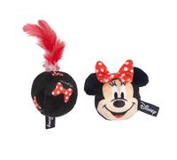 CERDÁ LIFE'S LITTLE MOMENTS - For Fan Pets | Minnie Mouse Two-Piece Plastic Toy That Fun And Entertains Your Cat, Even If It Has Rolled Up Comfortably On Your Lap - Officially Licensed By Disney®