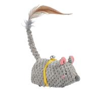Cat Toy, Moving Toys, Smart Automatic Realistic Movement Mice Motion Activated Rechargeable Relieve Boredom Exerciser, Pet Enrichment Doll for Playing, 2.36x5.12inches