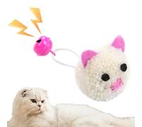 Cat Toy - Play Toy for Indoor Kitten with Bells,Bite Resistant Plush Shaped Toy for Indoor Cats Exercise