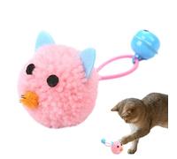Cat Toy - Play Toy with Bells - Bite Resistant Plush Shaped Toy for Indoor Cats Exercise