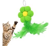 Cat Toy Replacement - Head Stick Exquisite Chew Toy with Bell Equipped Refillable | Indoor Cat Toy Attachment for Play Exercise, Entertainment, Multifunctional, Durable, Fun