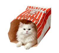 Cat Toy Sack Concealed Sound Paper Bed